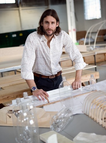 David de Rothschild is the founder and driving force behind The Plastiki project. © MIAA